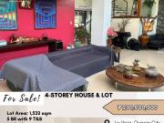 For Sale: 4 Storey House & Lot located in La Vista...