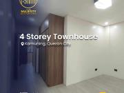 FOR SALE 4 STOREY TOWNHOUSE IN KAMUNING, QUEZON CITY