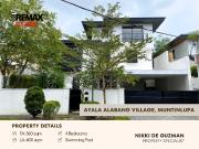 FOR SALE: 4BR House and Lot in Ayala Alabang Village