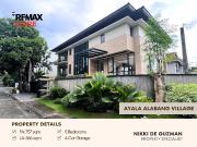 For Sale: 5 Bedroom House in Ayala Alabang Village