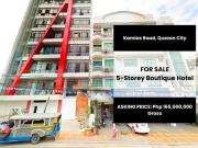 FOR SALE: 5 Storey Boutique Hotel, Kamias Road, Quezon City