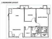 FOR SALE! 63 sqm Fully Furnished 2 Bedroom Condo with...