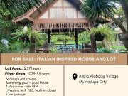 FOR SALE: Ayala Alabang House and Lot, backing golf...