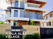 For Sale & Bedroom Modern House Ayala Alabang Village...