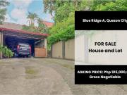FOR SALE: Blue Ridge A, Quezon City, House and Lot
