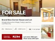 For Sale: Brand New Corner House and Lot in Citadella...