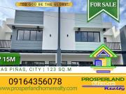 FOR SALE: BRAND NEW DUPLEX IN LAS PIÑAS