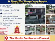 FOR SALE: Brand new elegant Modern House & Lot – Manila...