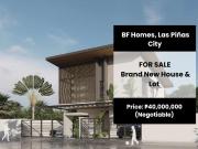 FOR SALE: Brand New House in BF Homes, Las Piñas