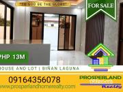 FOR SALE: BRAND NEW HOUSE & LOT IN BIÑAN CITY, LAGUNA