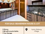 For Sale: Brand New House & Lot located at Ayala Alabang...