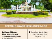 For Sale Brand new House & Lot located at Portofino...