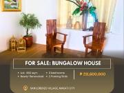 For Sale: Bungalow House located at Melantic St San...