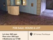 For Sale Bungalow House & lot located at BF Homes, Parañaque