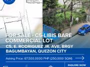 FOR SALE – C5 LIBIS, QUEZON CITY Bare Commercial Lot |...