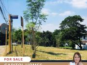 For Sale Capitol Homes lot 777 sqm corner lot QC...