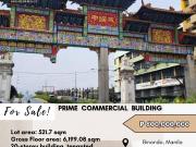 For Sale: Commercial Building located at Binondo
