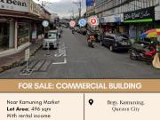 FOR SALE Commercial Building located at Brgy. Kamuning,...