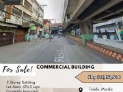 FOR SALE Commercial Building located at Tondo, Manila