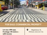For Sale: Commercial Property located at #103 Maginhawa...