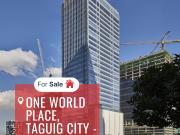 FOR SALE! Commercial Space in One World Place, Taguig...