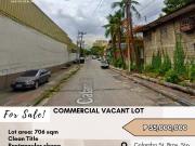 For Sale: Commercial Vacant Lot located at Calamba St....