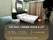 For Sale: Corner House and Lot located in Acacia Estates...
