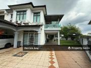 For Sale Double Storey End Lot @ Jalan Saga, Taman Desa...