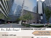 FOR SALE / FOR LEASE: Vacant Lot located at BGC, Taguig City