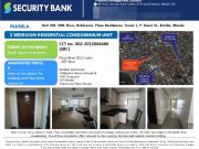 For Sale Foreclosed Condominium in Robinsons Place...