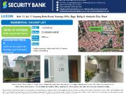 For Sale Foreclosed House in Synergy Ville, Brgy. Dalig...