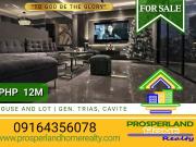 FOR SALE: HOUSE AND LOT IN GENERAL TRIAS, CAVITE