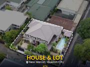 For Sale House and Lot in near E. Rodriguez New Manila...