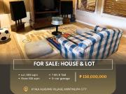 FOR SALE: House and Lot located at Ayala Alabang Village