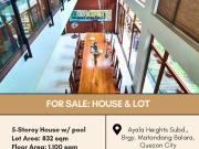FOR SALE House and Lot located at Ayala Heights Subd...