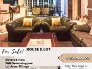 FOR SALE House and Lot located at Blueridge A, Brgy....