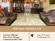FOR SALE House and Lot located at Brgy. BF Homes,...