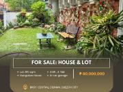 FOR SALE House and Lot located at Brgy. Central,...