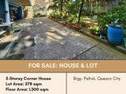 FOR SALE House and Lot located at Brgy. Paltok, Quezon City