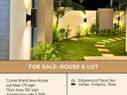 FOR SALE House and Lot located at Edgewood Place Sun...