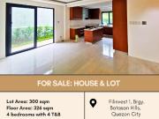 FOR SALE House and Lot located at Filinvest 1, Brgy....