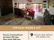 FOR SALE House and Lot located at Filinvest 1, Brgy....