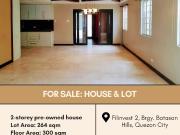 FOR SALE House and Lot located at Filinvest 2, Brgy....