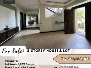 FOR SALE House and Lot located at Greenmeadows, Quezon City