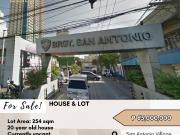 FOR SALE House and Lot located at San Antonio Village,...