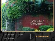 FOR SALE House and Lot located at Valle Verde 5, Brgy....