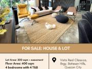 FOR SALE House and Lot located at Vista Real Classica,...