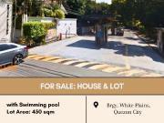 FOR SALE House and Lot located at White Plains Subd...