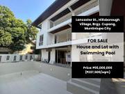 FOR SALE: House and Lot with Swimming Pool in...