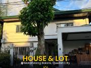 For Sale House & Lot in Matandang Balara, Quezon City